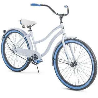 Huffy 26x22 Cranbrook Womens Cruiser Bike with Perfect Fit Frame Easy-to-Use Brake