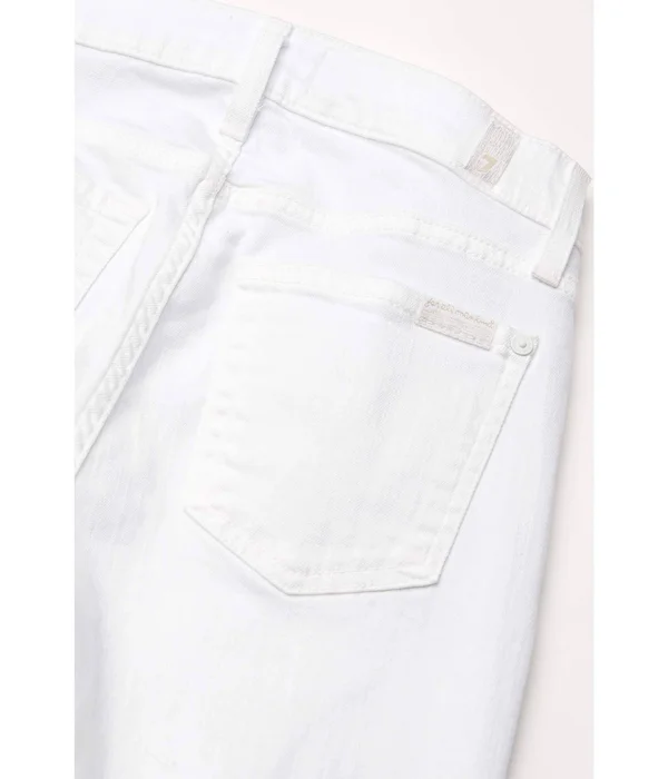 7-For-All-Mankind The Ankle Skinny in Clean White Clean White, 28