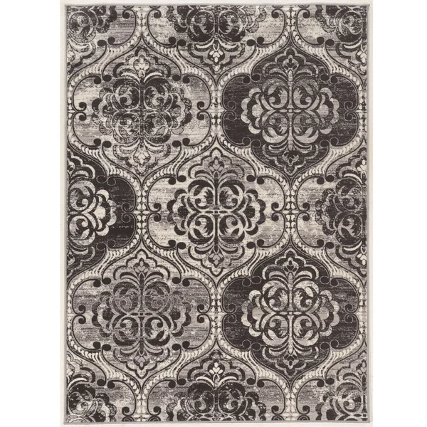 Linon Vintage Arthur Rug, Brown, 8x10 ft