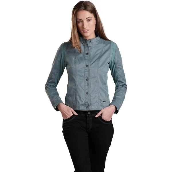 Kuhl Women's Luna Moto Jacket (M Mineral Blue)
