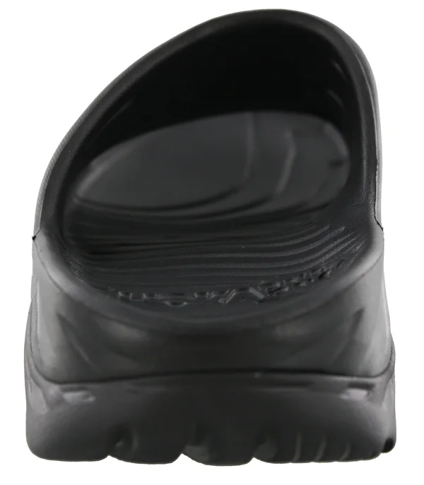 Hoka One One Ora Recovery Slide Women's - Ebony/Dresden Blue - 11