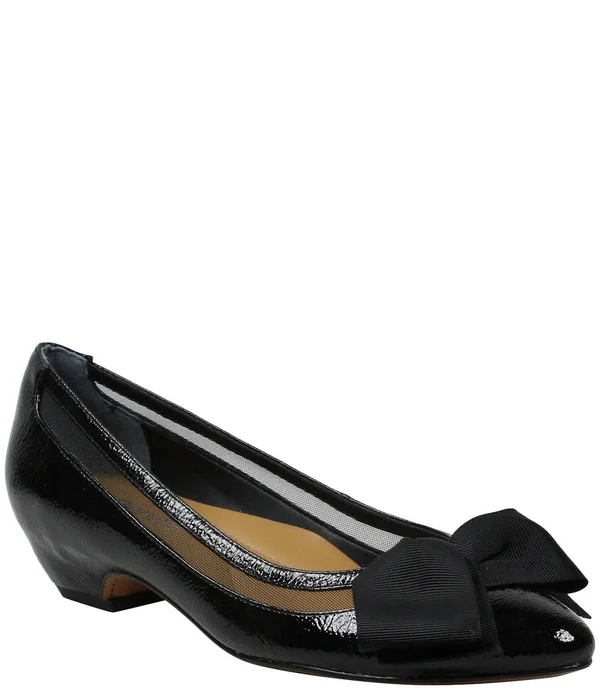 J. Renee Women's Taroona Pump - Size: 6.5, Black Patent
