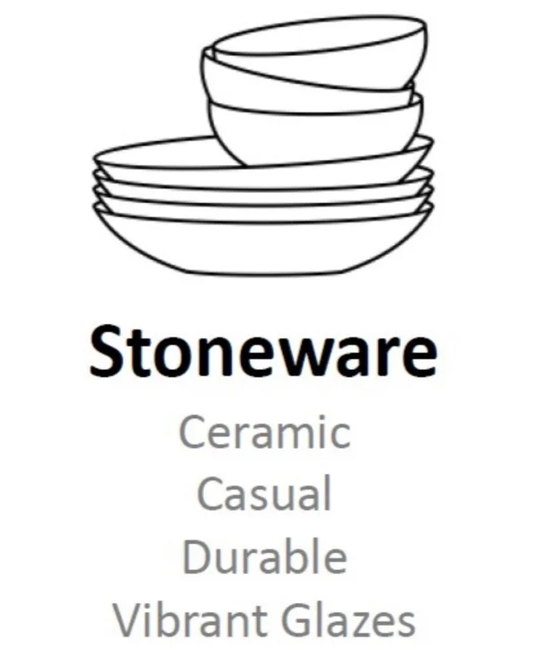 Denby Halo 12 Piece Dinnerware Set, Service for 4 - Black