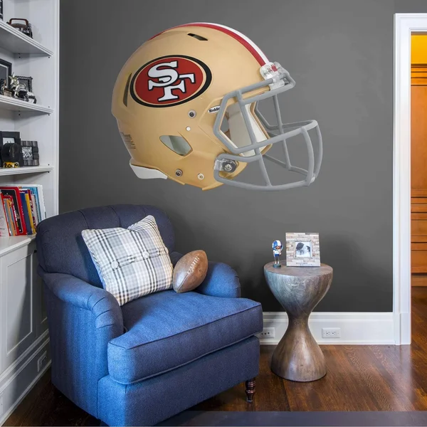 Fathead San Francisco 49ers Helmet Wall Decal