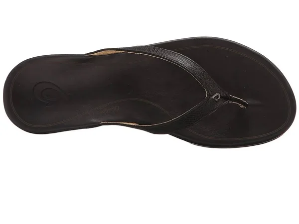 Olukai Women's Hi&ona Black/Black - 6