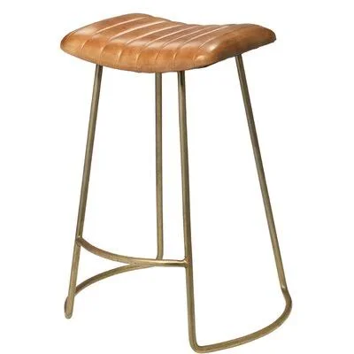 Sanderlin Bar & Counter Stool Union Rustic Seat Height: Counter Stool (25.5x22 Seat Height) - Upholstery: Natural, Color: Ant