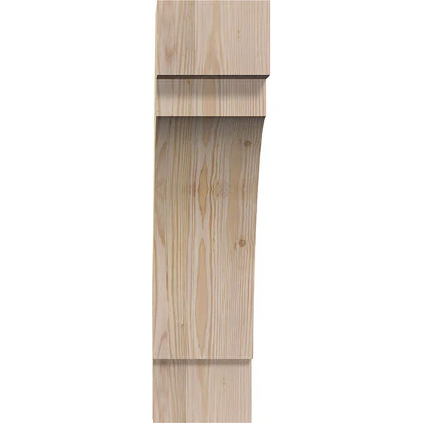 Ekena Millwork 6x22W x 18x22D x 24x22H Merced Rough Sawn Brace - Douglas Fir