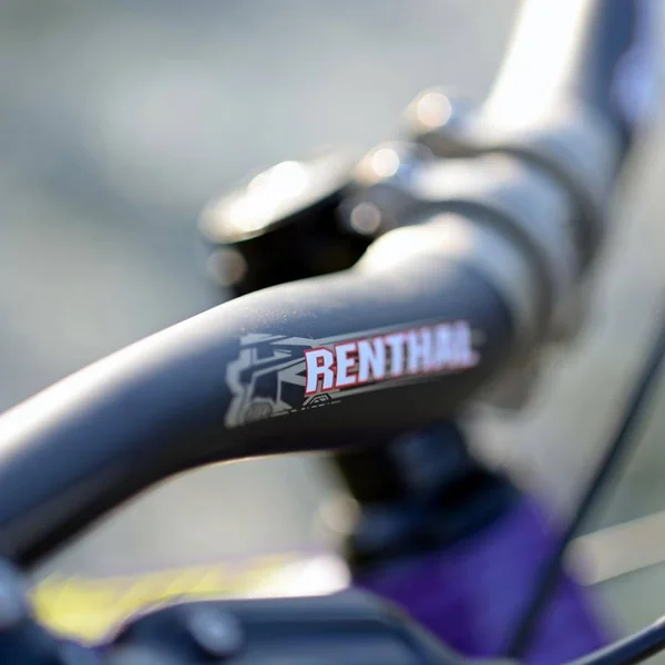 Renthal Fatbar Carbon Riser Bar Clamp 35mm W 800mm Black, 40mm