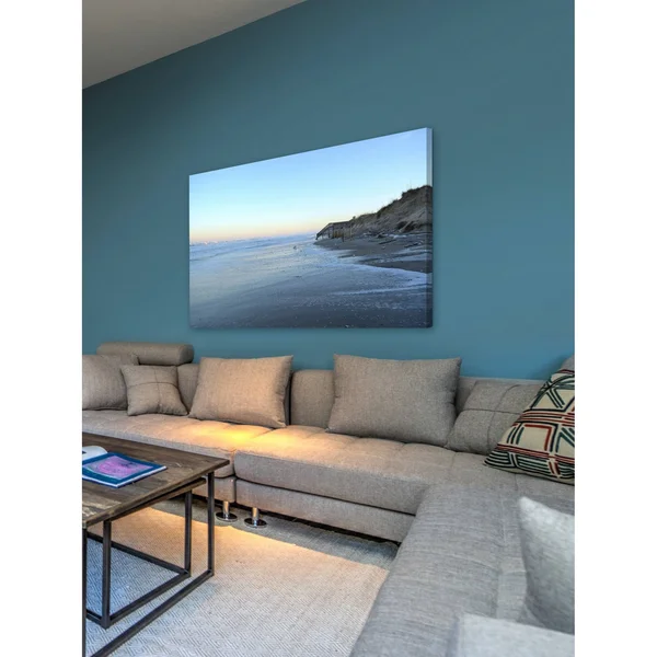 Marmont Hill Sand Surf Sunshine by Robert Dickinson Painting Print on Canvas, Size: 24 inch x 36 inch