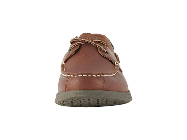 Nunn Bush Men's Bayside Lites Two Eye Boat Shoe - Size: 12, Brown