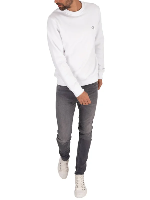 Calvin Klein Jeans Essential Sweatshirt White