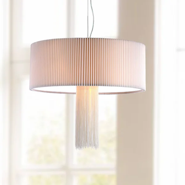 Safavieh Schroom Chrome 3-Light 24x22 Adjustable Pendant