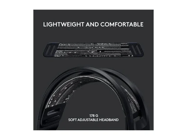Logitech G733 Lightspeed Wireless RGB Gaming Headset Black