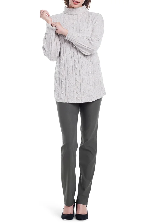 Nic+Zoe Petite Wonderstretch Pants Women's Rich Olive : 2p 27