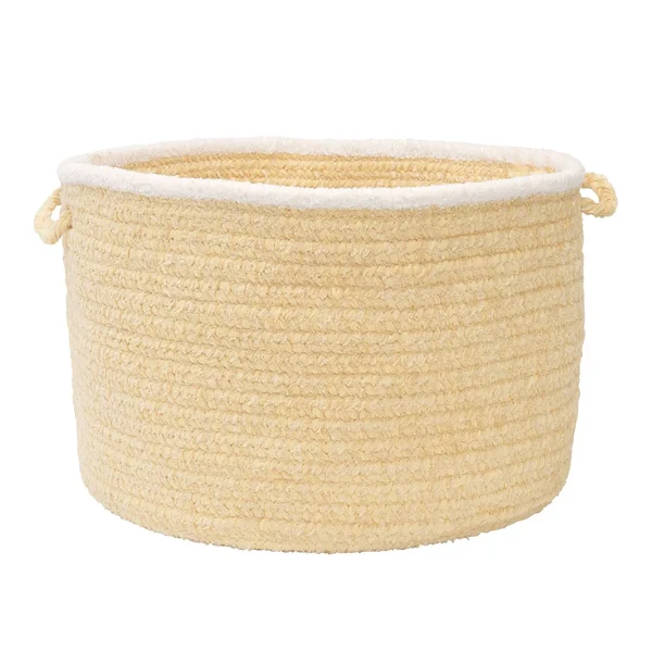 Colonial Mills SL35A014X010 Silhouette Pale Banana 14x22x10x22 Utility Basket
