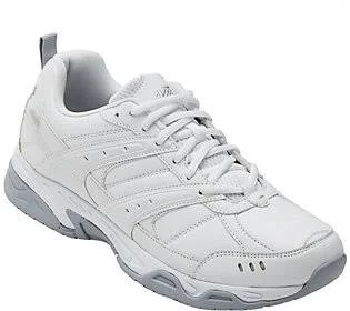 Avia Men's Lace-Up Sneakers - Avi-Union II M - Size 7-1/2 Medium, White