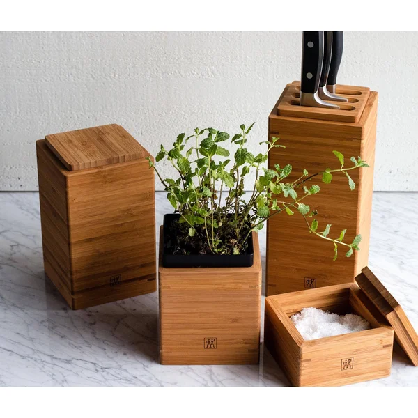 Zwilling Bamboo Storage Box - Set of 4
