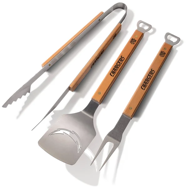 Los Angeles Chargers 3-Piece BBQ Set