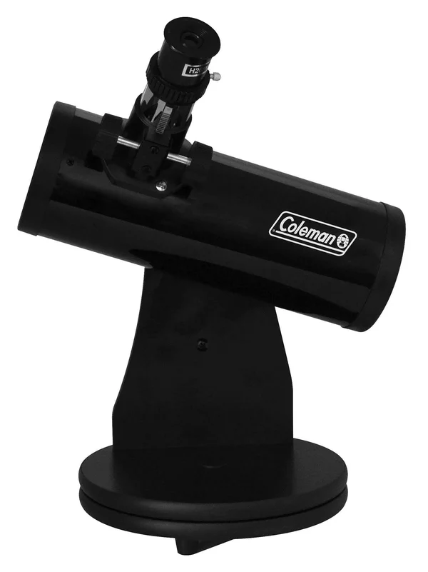 Coleman Astrowatch Dobsonian D76mm x 300mm Reflector Telescope - Black, 10 inches x 10 inches x 16 inches