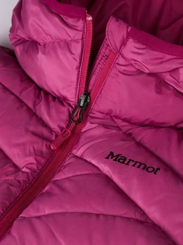Marmot Women's Highlander Hoody Vest - Medium - Wild Rose