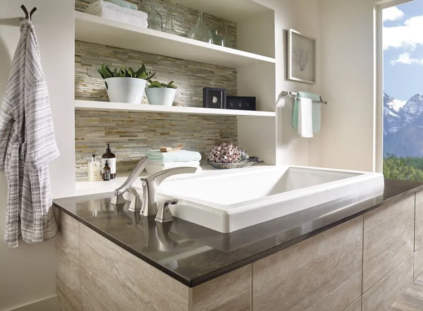 Delta 75225-SS Tesla 24 in Double Towel Bar - Stainless