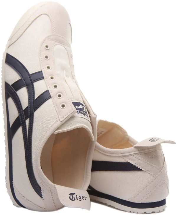 Onitsuka Tiger Mexico 66 Slip in Off White Blue