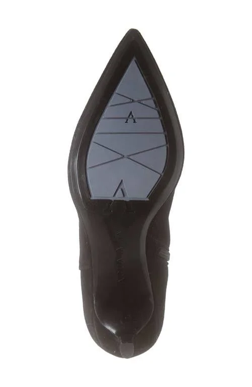 Aquatalia Mackenzie Weatherproof Bootie, Size 9 in Black at Nordstrom