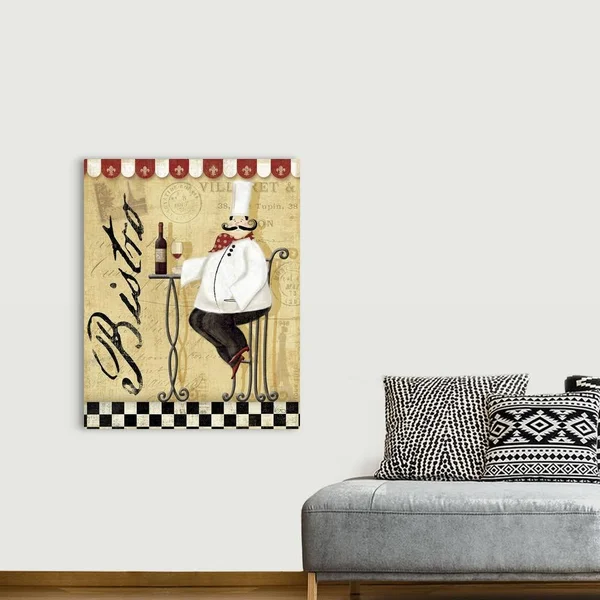 Chef's Break I, Canvas Wall Art, 36x45, Great Big Canvas