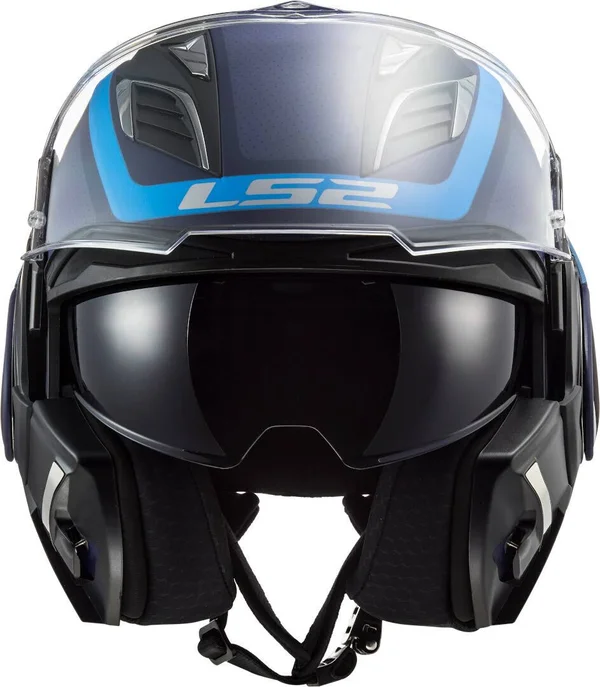 LS2 FF900 Valiant II Orbit, Modular Helmet - Matt-Blue - XXL