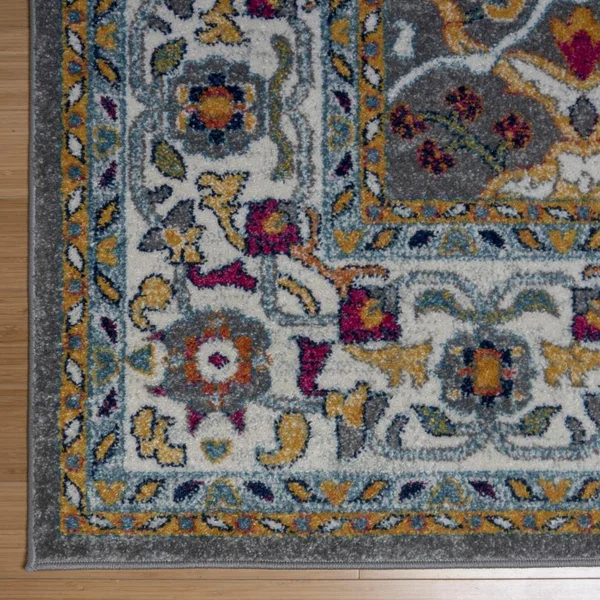 Avenue 33 Scanda Drake Gray Area Rug, Grey, 6.5X9.5 ft