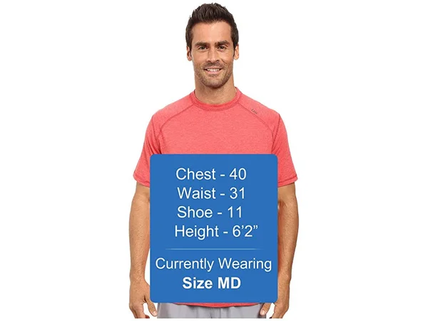 Tasc Performance Carrollton Top (Red Heather) Men's Clothing