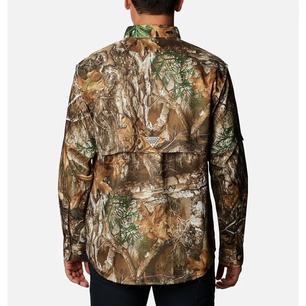 Columbia Men S PHG Blood and Guts Shooting Shirt 1639141 - S - Camo