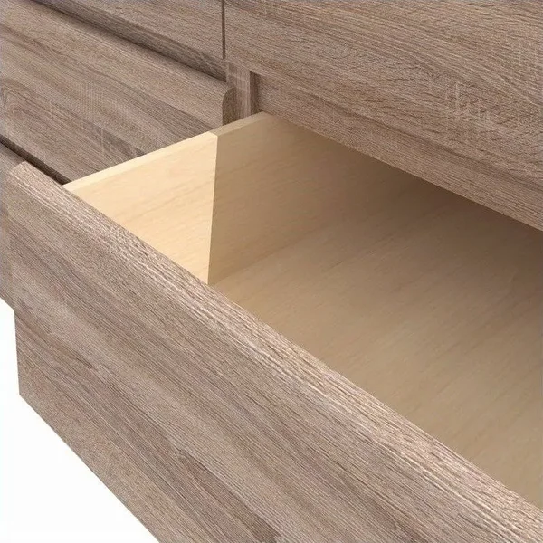 Tvilum Scottsdale 6 Drawer Double Dresser - Truffle