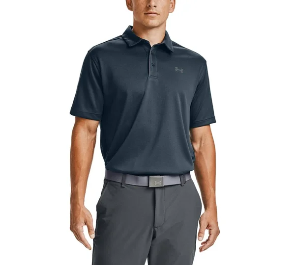 Under Armour Men's Tech Polo - Blue - LGT
