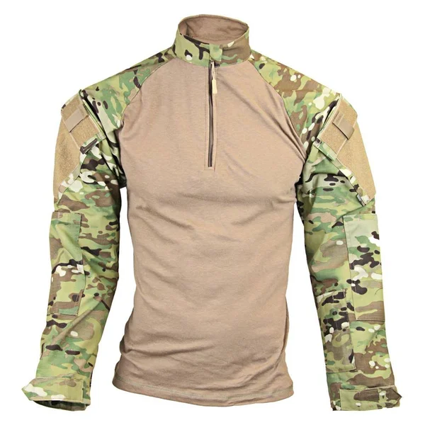 Tru-Spec 1/4 Zip Combat Shirt Multicam 50/50 Nyco