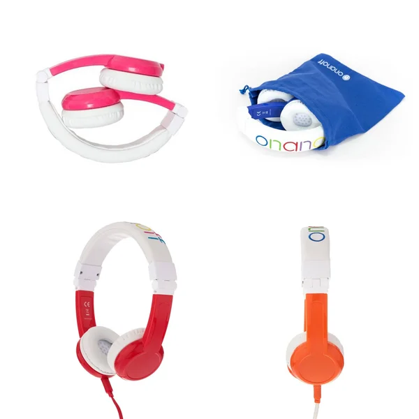 Explore Foldable Volume Limiting Kids Headphones - 4-Pack - Save 20%