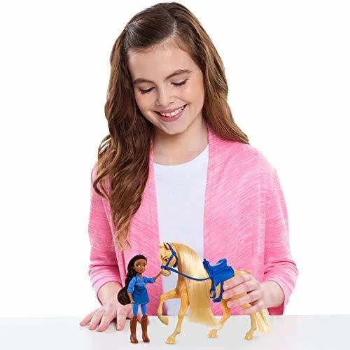 Dreamworks Spirit Riding Free Collector Doll & Horse Pru & Chica Linda