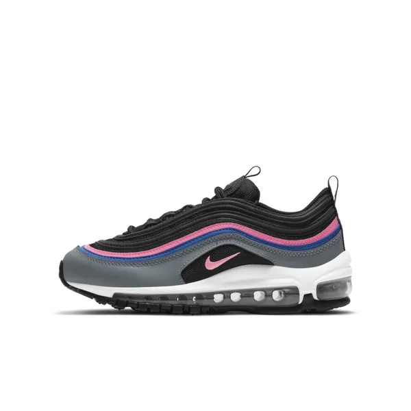 Nike Air Max 97 Big Kids& Shoes in Black, Size: 4.5Y, 921522-026