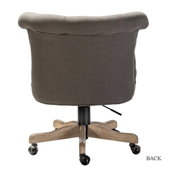 Chimu Task Chair with Tufted Back - Grey
