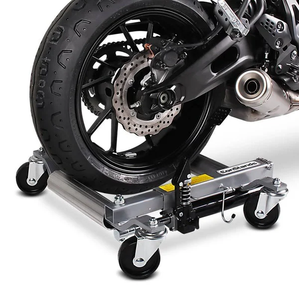 Motorcycle Dolly Mover ConStands Heavy Duty Silver