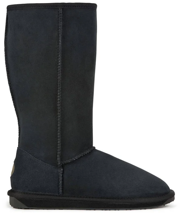 Emu Australia Womens Stinger Hi Sheepskin Boots 11 Black