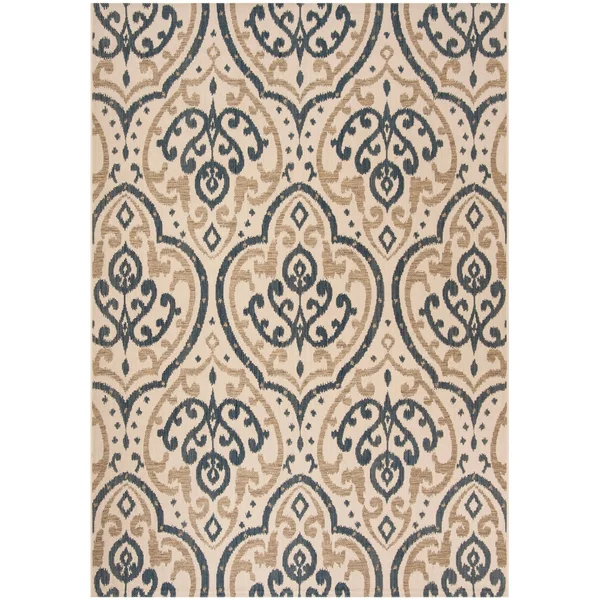 Safavieh Martha Stewart MSR4114-21312 5&3x22 x 7&7x22 Beige - Aqua Area Rug