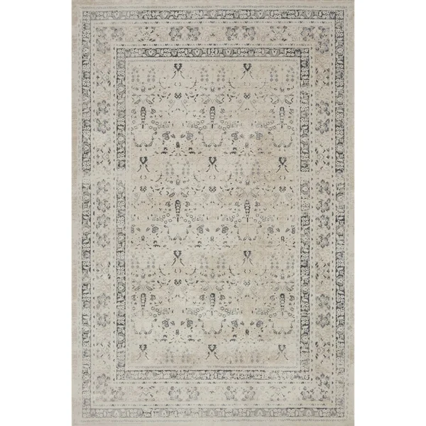 Magnolia Home Everly VY-05 Ivory, Sand Area Rug - 2&-7x22 x 4&
