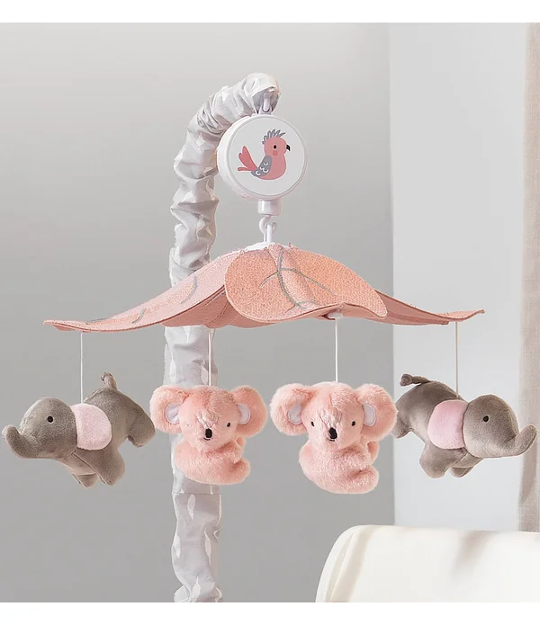 Lambs & Ivy Calypso Koala & Elephant Musical Mobile