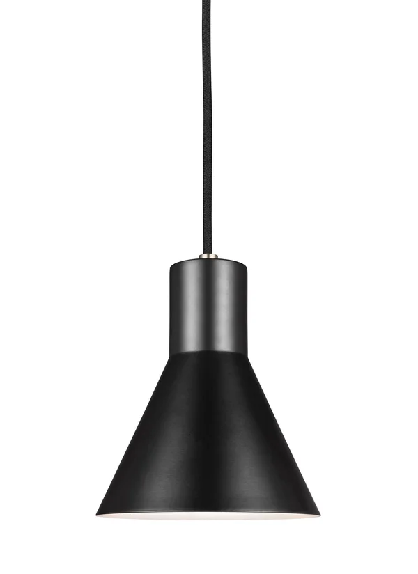 Sea Gull Lighting 6141301-962 Towner Mini Pendant Light Brushed Nickel
