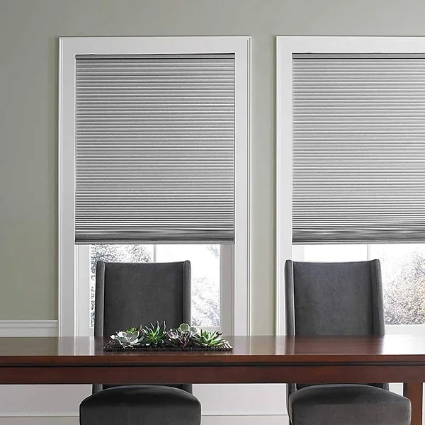Real Simple Cordless Blackout Cellular 27x22 x 48x22 Length Shade in Grey