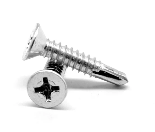 #10-16 x 7/8x22 (FT) Self Drilling Screws Phillips Flat Head #3 Point Stainless Steel 410