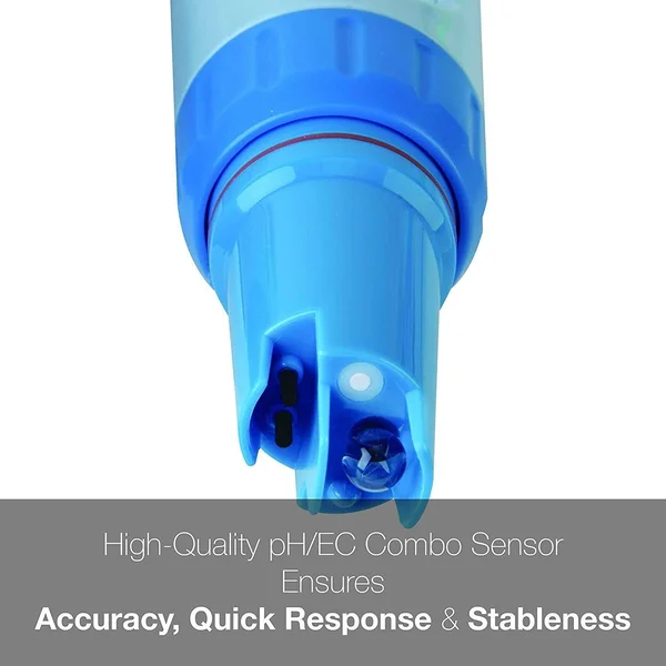 Apera Instruments AI316 Multi-Parameter Pocket Tester - Replaceable Probe, PC60 Premium 5-in-1 Waterproof pH/Conductivity/TDS/Sal