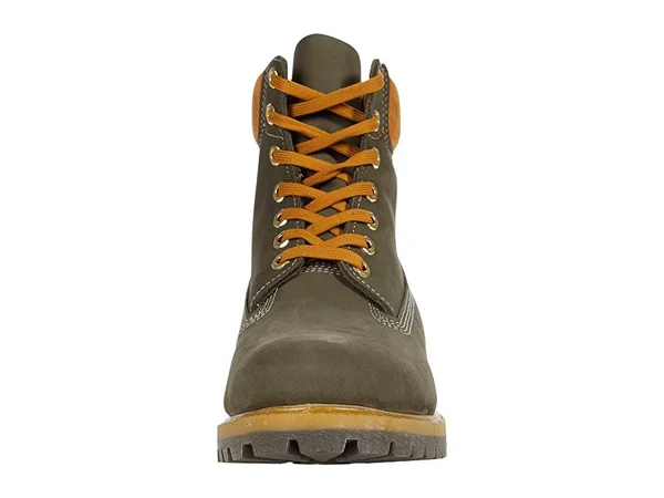 Timberland Men 6-Inch Premium Waterproof Boots Green 9.5