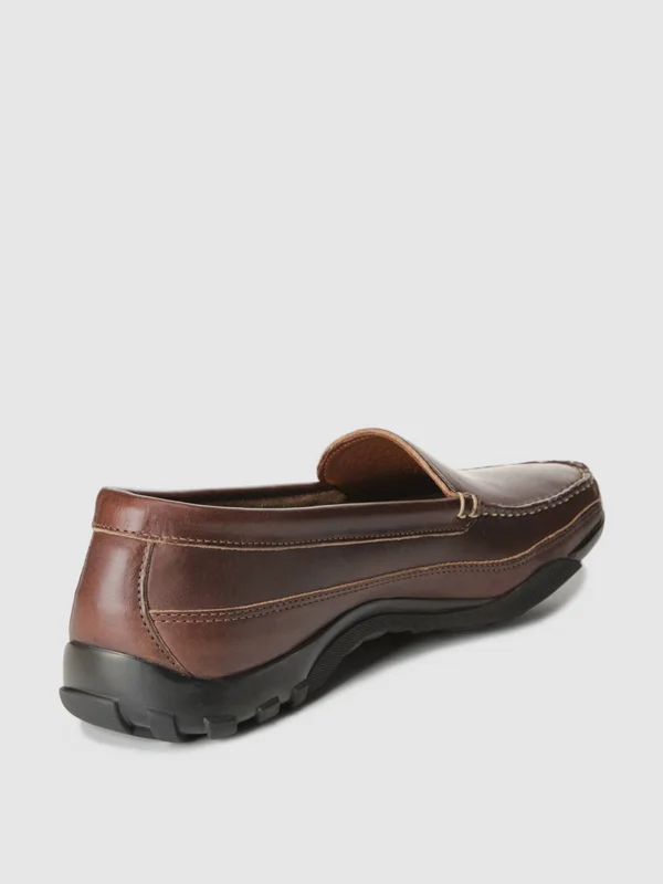 Allen Edmonds Boulder Brown Leather, Men's, Size: 7.5 Wide